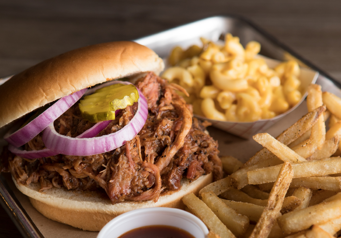 BBQ Restaurant Near Me In Austin Pulled Pork Sandwich 